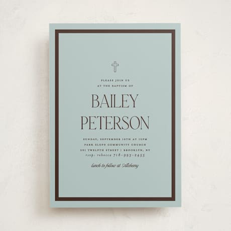 Baptism and Christening Invitations