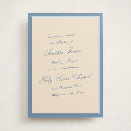 Baptism and Christening Invitations