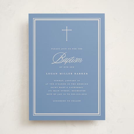 Baptism and Christening Invitations