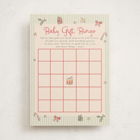 Baby Shower Game Cards