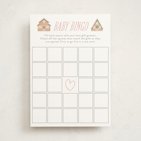 Baby Shower Game Cards