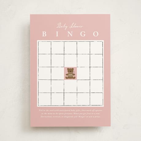 Baby Shower Game Cards