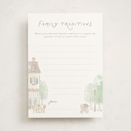 Baby Shower Activity Cards