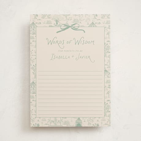 Baby Shower Activity Cards