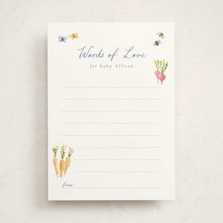 Baby Shower Activity Cards