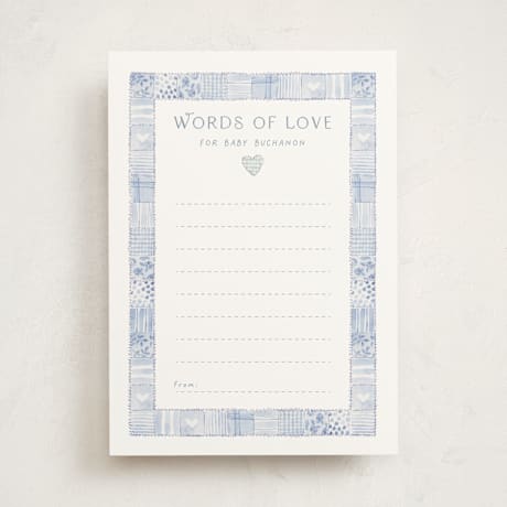 Baby Shower Activity Cards