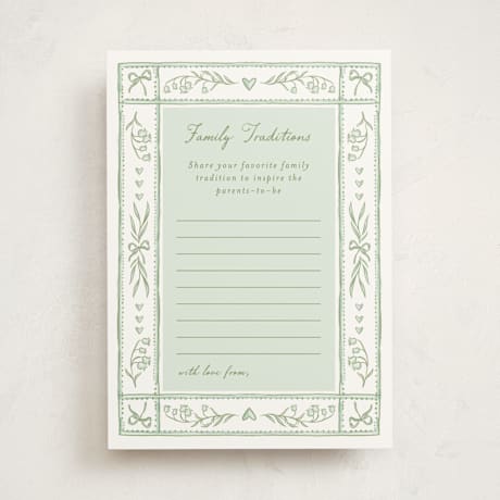 Baby Shower Activity Cards