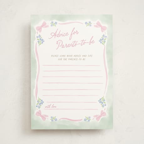 Baby Shower Activity Cards