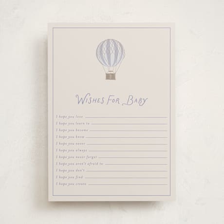 Baby Shower Activity Cards