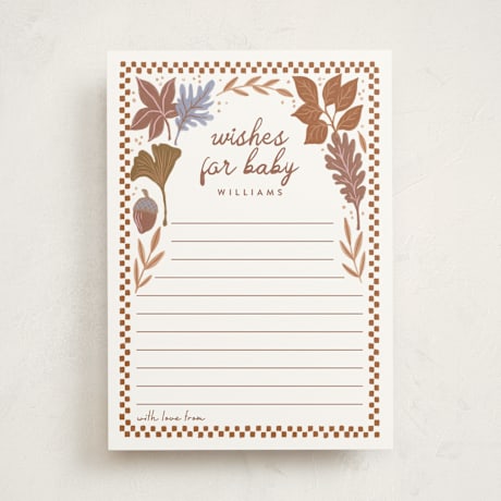 Baby Shower Activity Cards