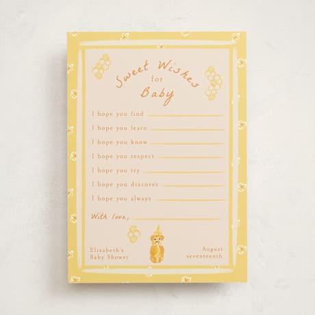 Baby Shower Activity Cards