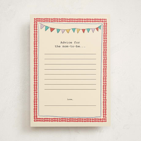 Baby Shower Activity Cards