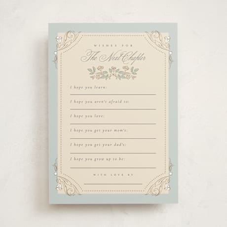 Baby Shower Activity Cards