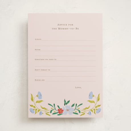 Baby Shower Activity Cards