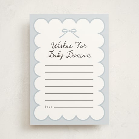 Baby Shower Activity Cards