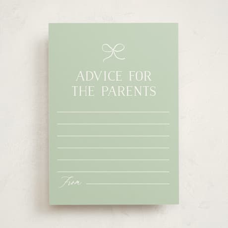 Baby Shower Activity Cards
