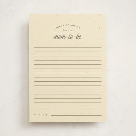 Baby Shower Activity Cards
