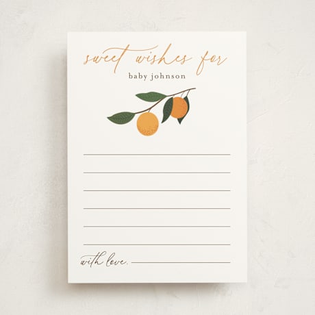 Baby Shower Activity Cards