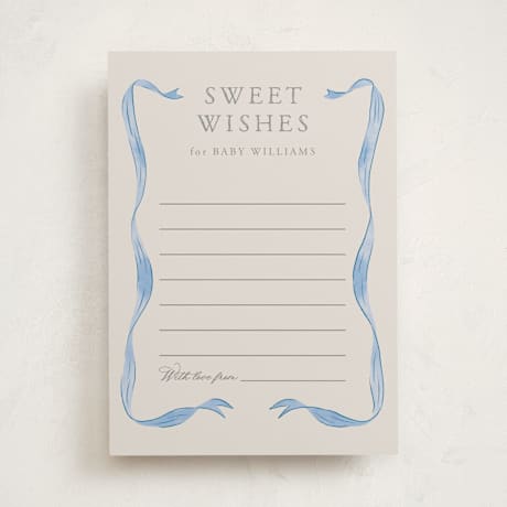Baby Shower Activity Cards