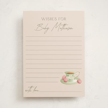 Baby Shower Activity Cards