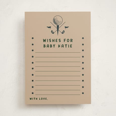 Baby Shower Activity Cards