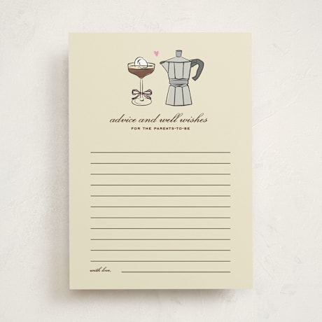 Baby Shower Activity Cards