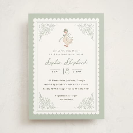 Baby Shower Invitations