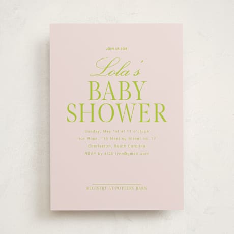 Baby Shower Invitations