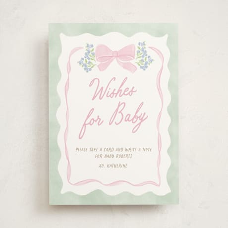 Baby Shower Party Signs