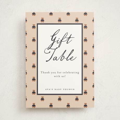 Baby Shower Party Signs