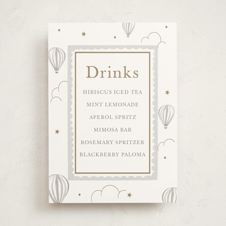 Baby Shower Party Signs