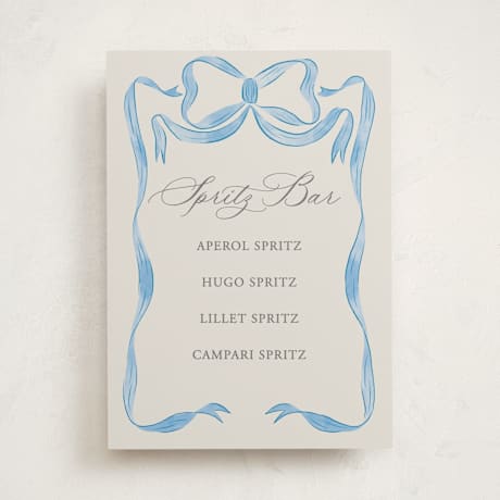 Baby Shower Bar Signs