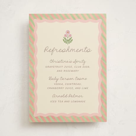 Baby Shower Bar Signs