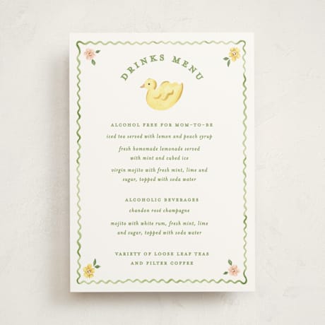 Baby Shower Bar Signs