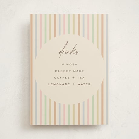 Baby Shower Bar Signs