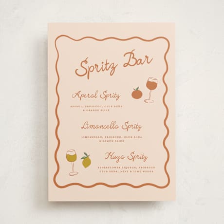 Baby Shower Bar Signs
