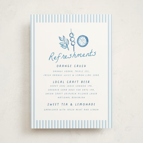 Baby Shower Bar Signs