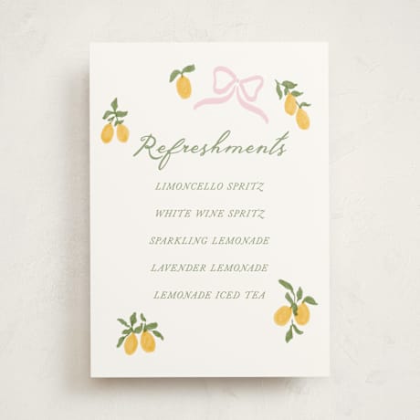 Baby Shower Bar Signs