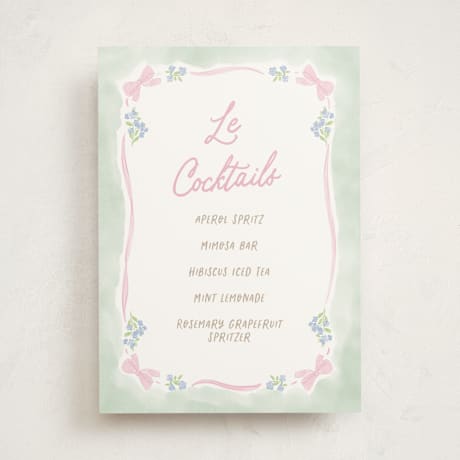 Baby Shower Bar Signs