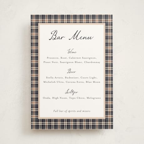 Baby Shower Bar Signs