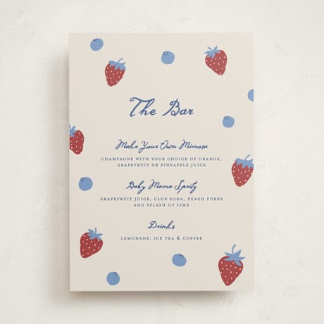 Baby Shower Bar Signs