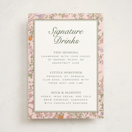 Baby Shower Bar Signs