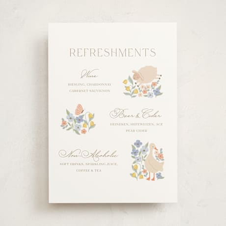 Baby Shower Bar Signs