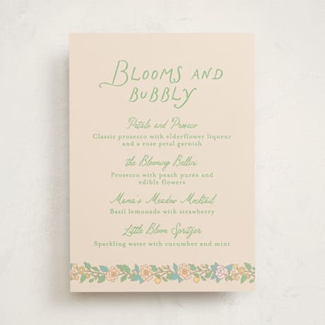 Baby Shower Bar Signs