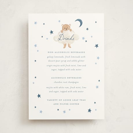 Baby Shower Bar Signs