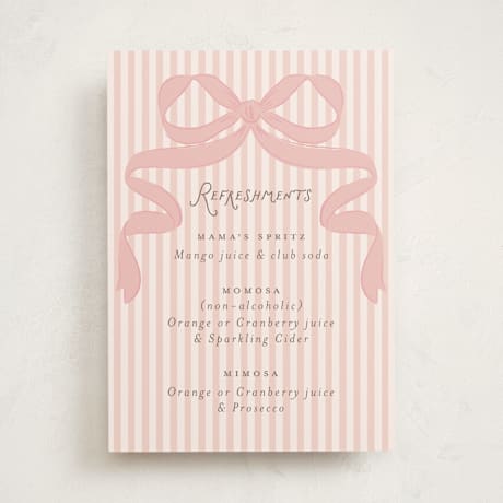 Baby Shower Bar Signs