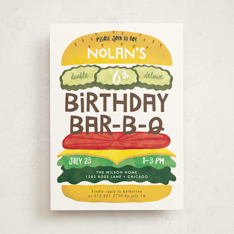 Children's Birthday Party Invitations