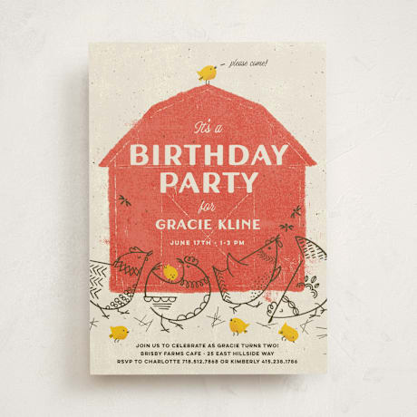 Children's Birthday Party Invitations
