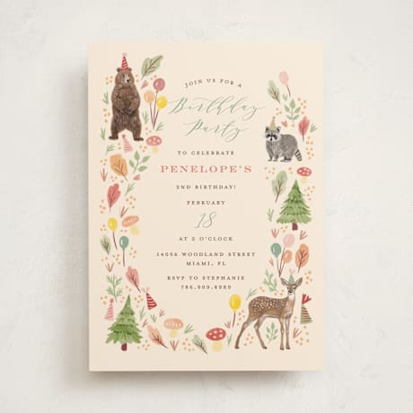 Children's Birthday Party Invitations