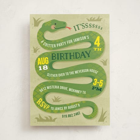 Children's Birthday Party Invitations